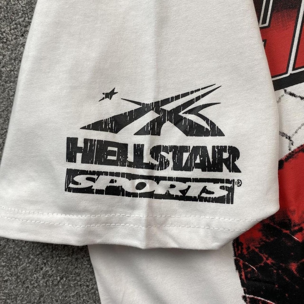 Hellstar Men's White War Ready! - Path to Paradise T-Shirt Size Medium - Picture 4 of 4